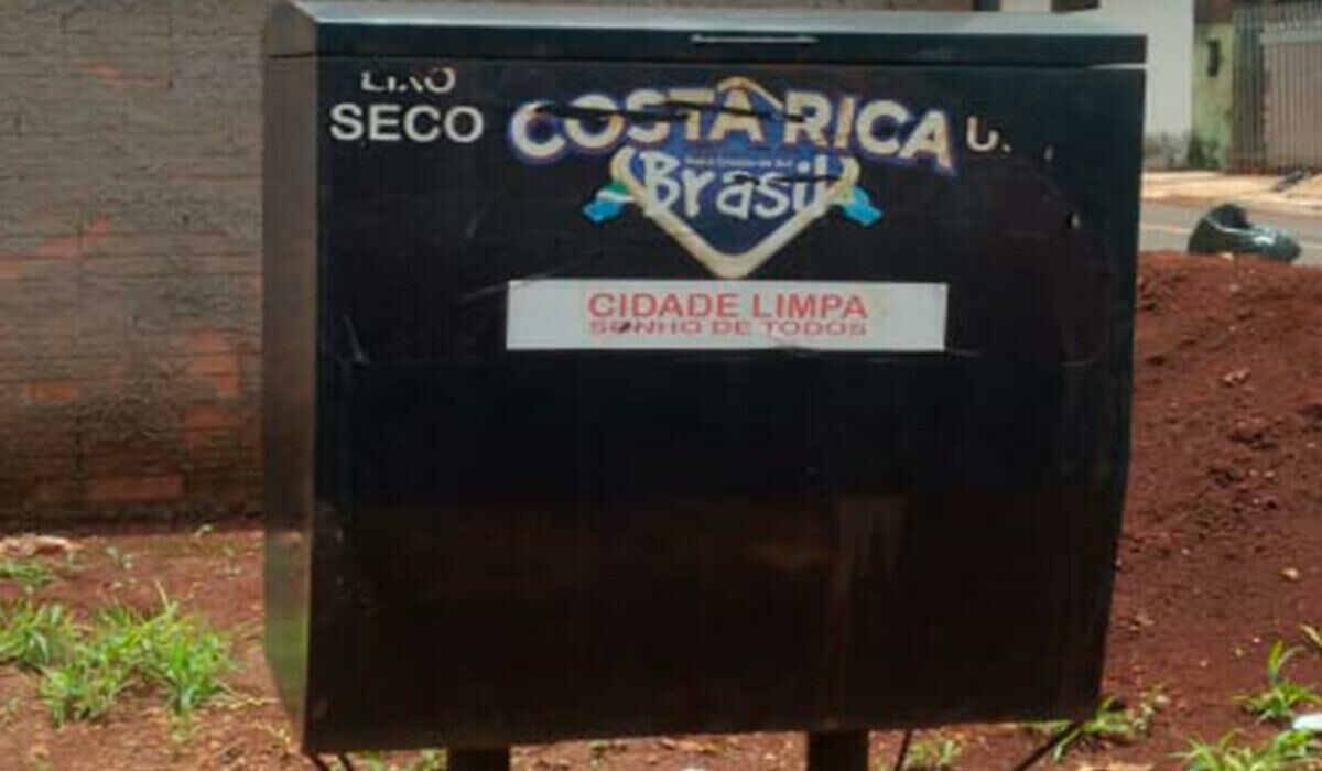 Imagem de compartilhamento para o artigo Vereadores de Costa Rica pedem manutenção em lixeiras da cidade da MS Todo dia